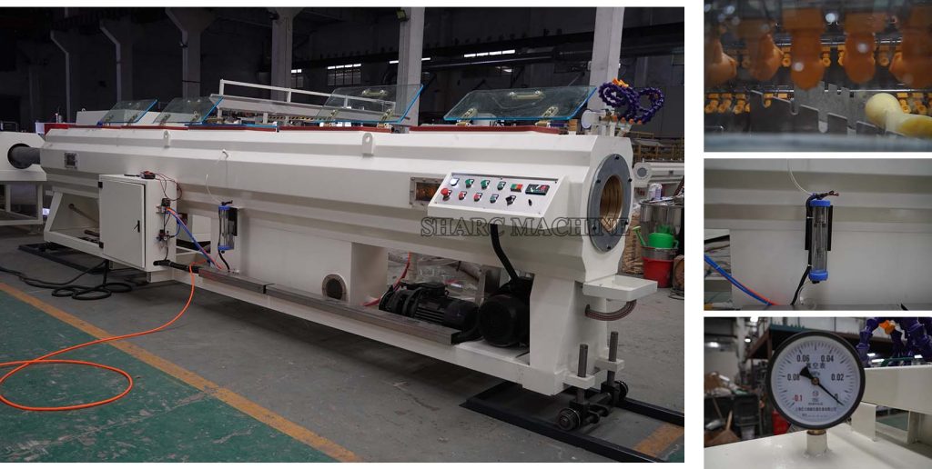 PE pipes extrusion machine line