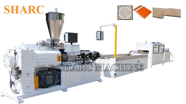 PVC ceiling wall panel making machine