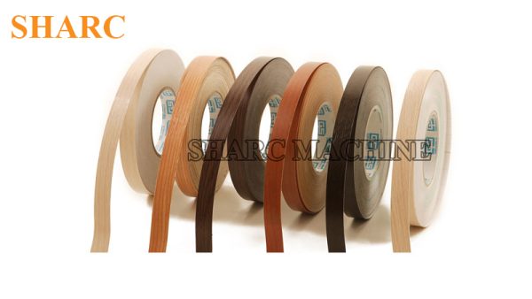 PVC edge band tape from production line