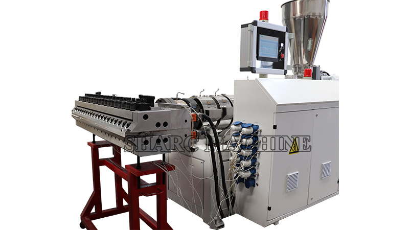 PVC marble sheet extruder line