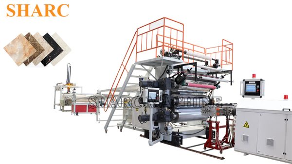 PVC marble sheet production line