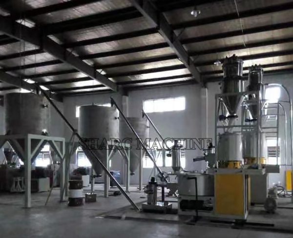 PVC mixer machine