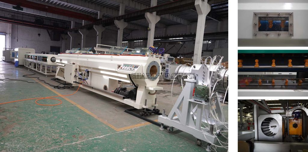 PVC pipe production machine line