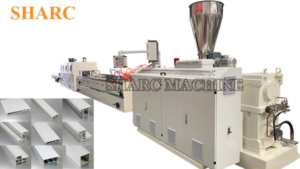 UPVC window door profiles extrusion line