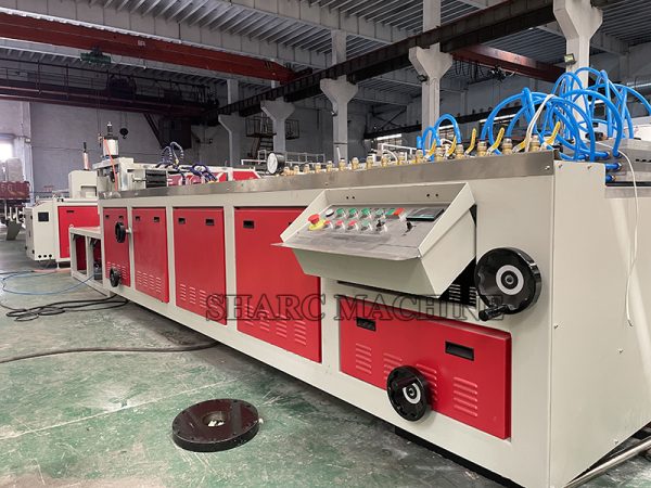 WPC Fluted Wall Panel Extrusion Making Machine Line