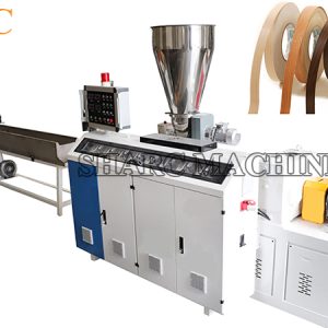 double screw PVC edge band tape production line