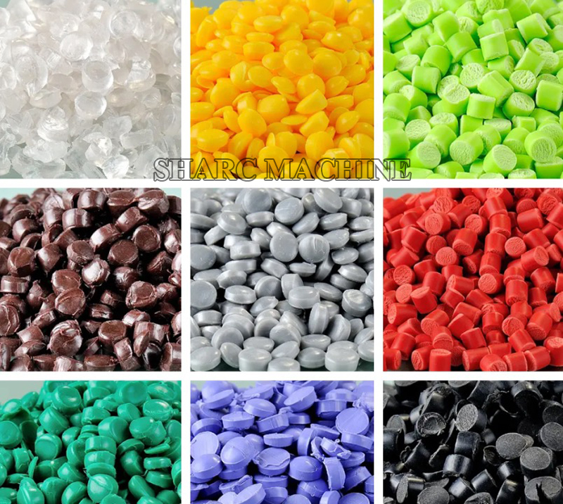 final granules from PVC granule making machine