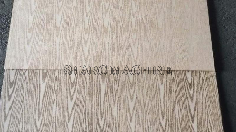 Embossing machine for MDF board