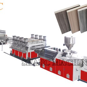 PVC cabinet board production line