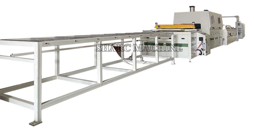 PVC door panel making machine