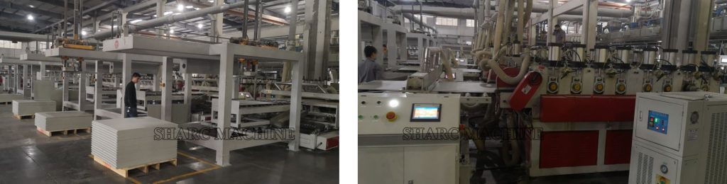 PVC cabinet foam board production line