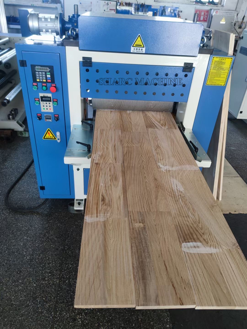 embossing machine for wood