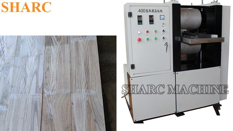 embossing machine for wood