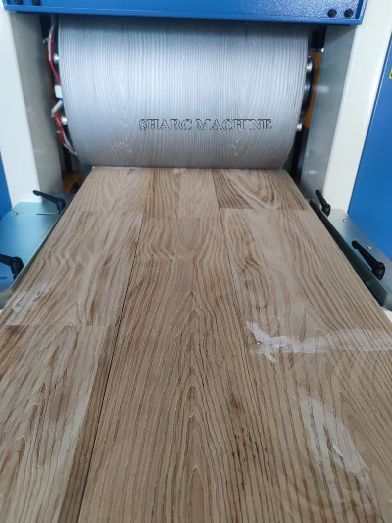 wood embossing machine