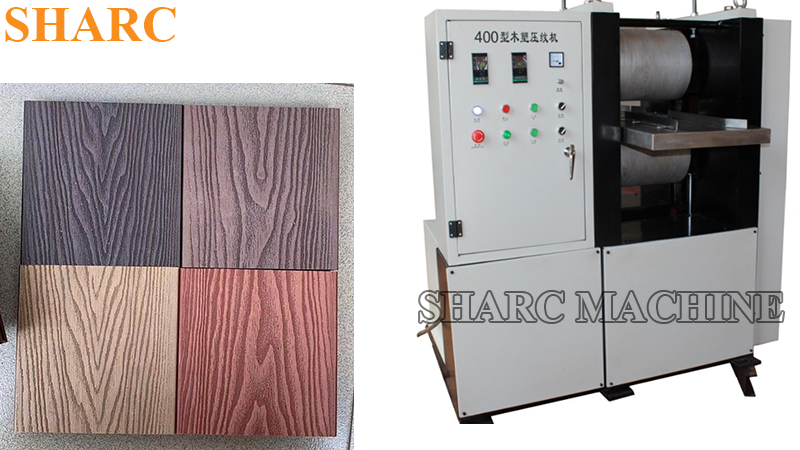 wood grain embossing machine