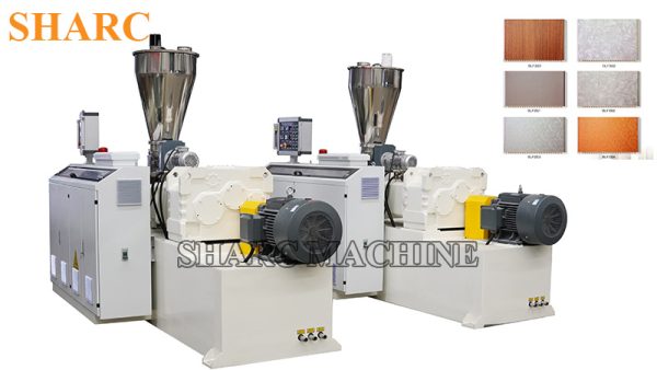 PVC ceiling panel extruder machine extrusion line