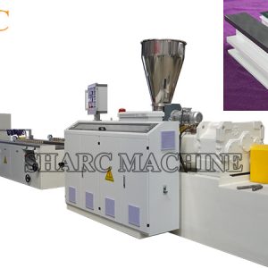 PVC profile extruder machine UPVC window door profiles machine