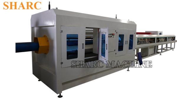 haul off machine and cutting machine for PVC pipe making machine