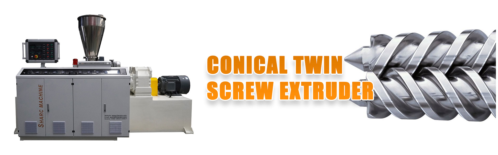 Conical-twin-screw-extruder