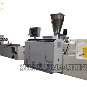 PVC profile extruder machine