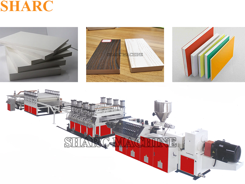 PVC WPC foam board machine