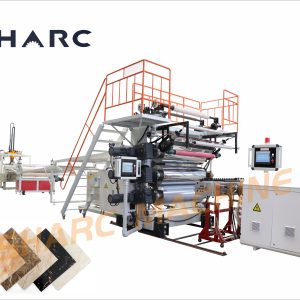 PVC artificial marble sheet production line