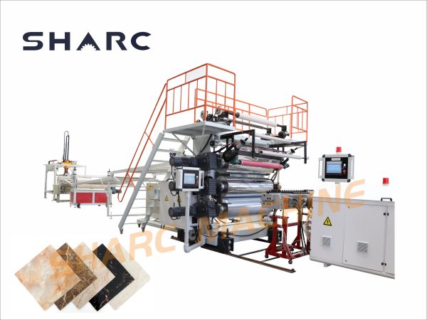 PVC artificial marble sheet production line