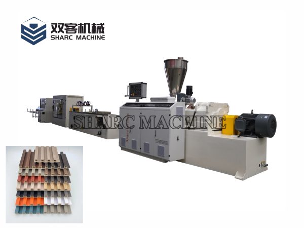 PVC wall panel extruder machine