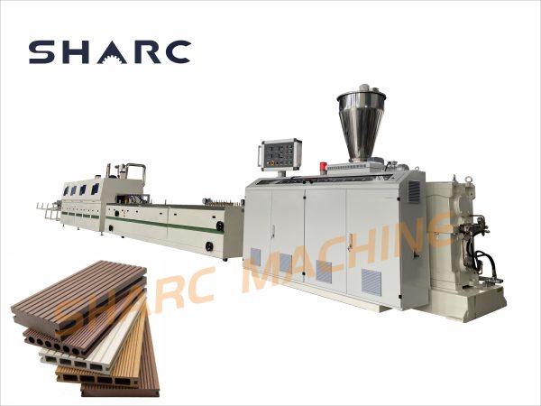 WPC Flooring Board Plastic Profile Extrusion Line