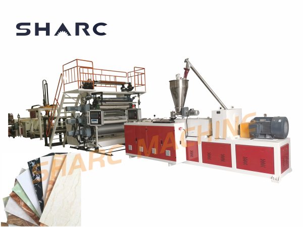 PVC marble board production line