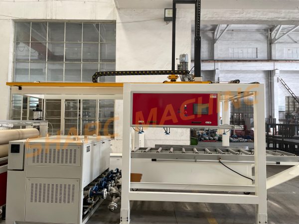 PVC laminated marble plate production line