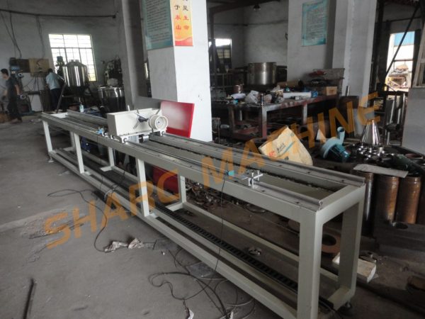 PVC pipe slotting machine