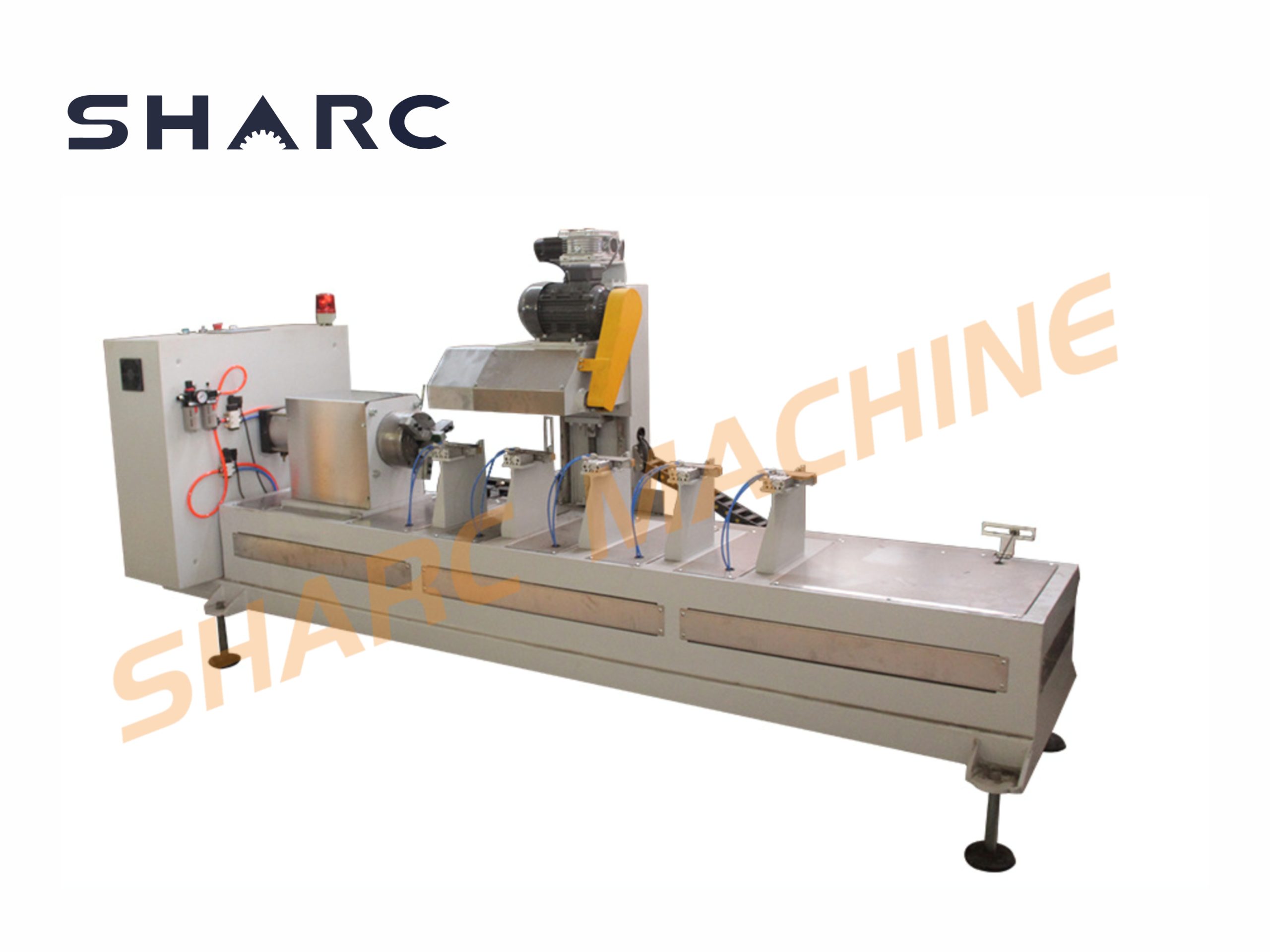 PVC pipe slotting machine