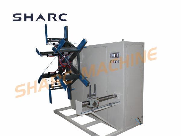 Automatic Winding machine for pipe double station