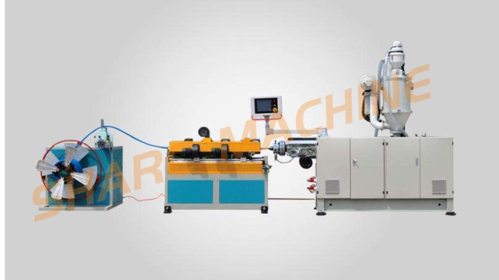 High Speed Single-wall Corrugated Pipe Extrusion Line