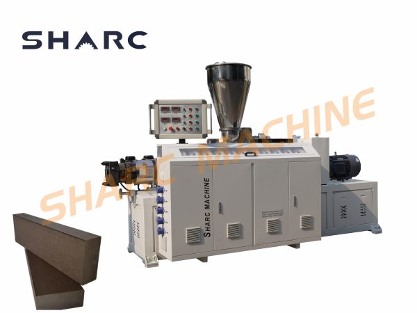 Solid WPC profile production line