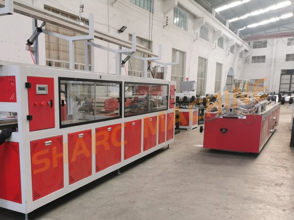 Solid WPC profile production line