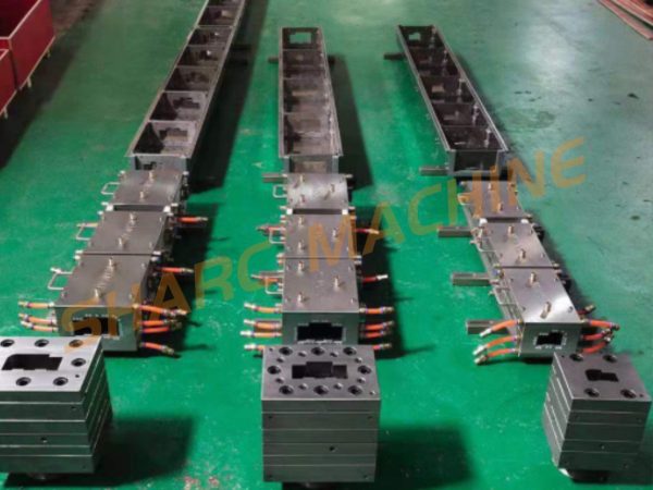 Solid WPC profile production line