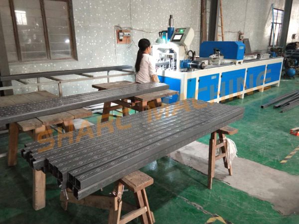 PVC cable trunking production line