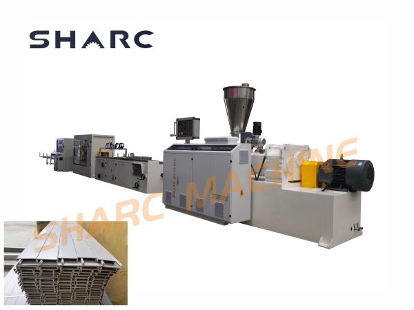 PVC cable trunking making machine