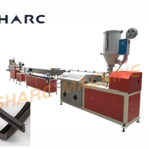 Plastic sealing strip extrusion production line