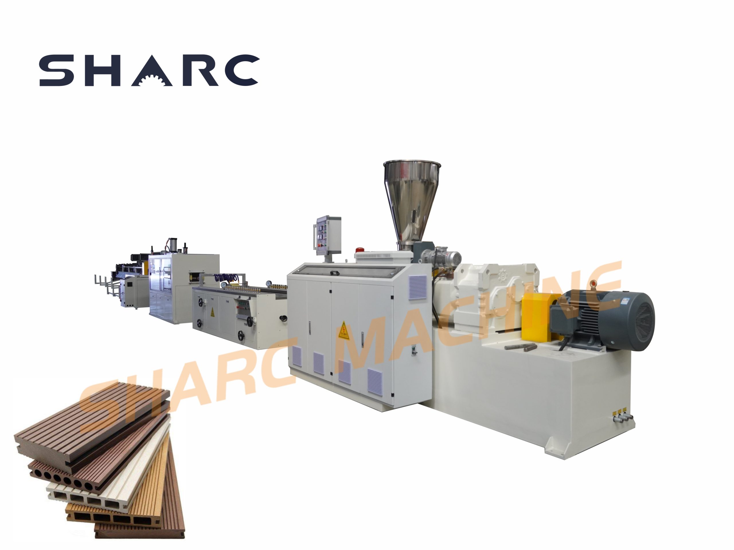 WPC Composite Profile Extrusion Machine