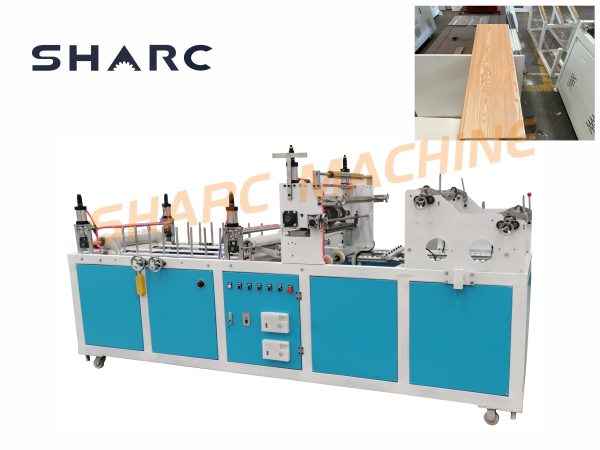 pvc wall panel online laminating machine