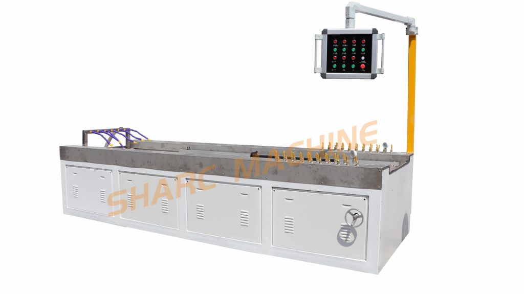 Cooling set table for PVC wall panel production line