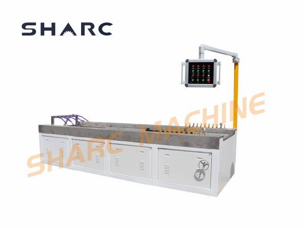 Cooling set table for PVC wall panel production line