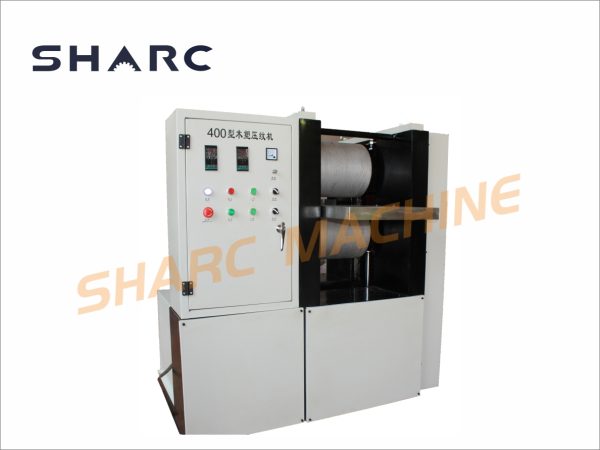 Embossing machine for WPC floor profile making machine