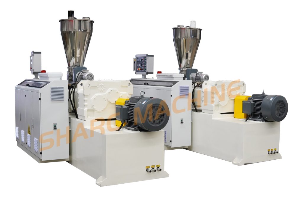 Extruder for pvc edge banding production line