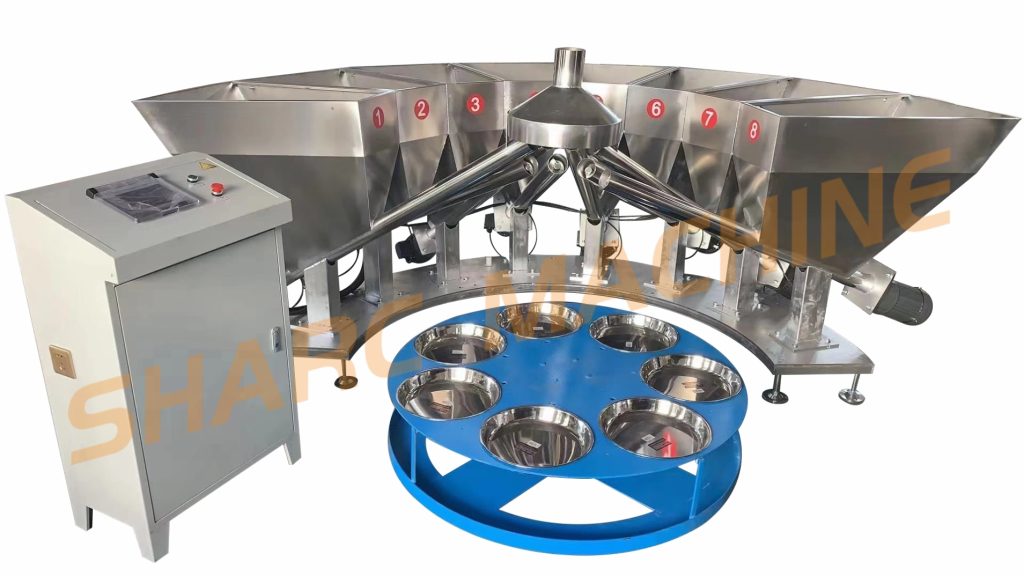 Formulation machine in mixer