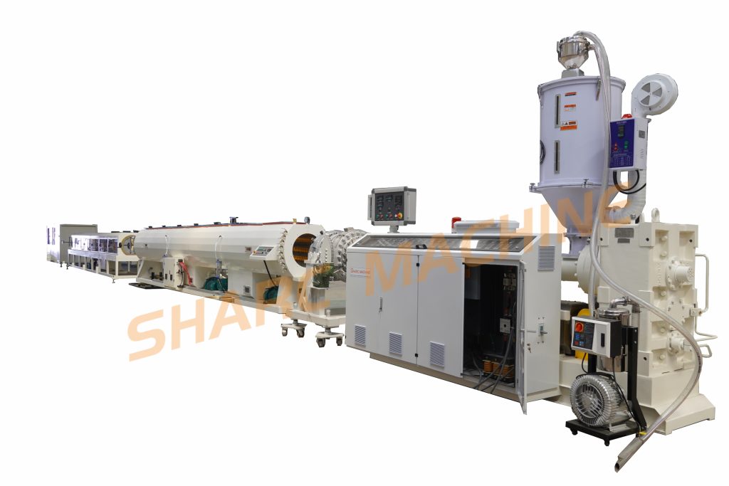 Single screw extruder for HDPE pipe production line