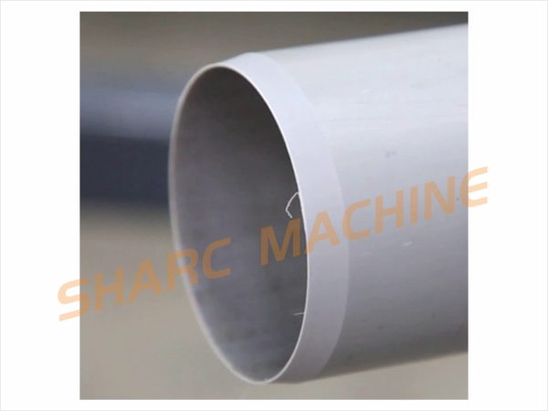 PVC pipe chamfering machine